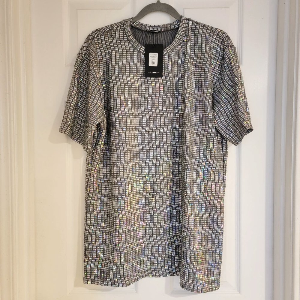 NWT Fashion Nova - Making Memories T Shirt Dress
